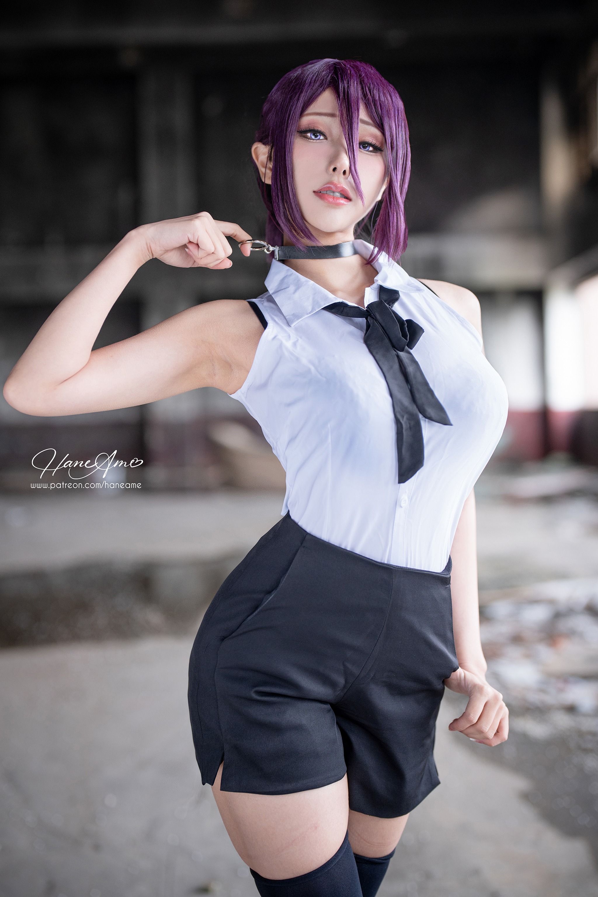 图片[1]-雨波HaneAme – NO.298 电锯人 蕾塞JULY. Tier3 _ Chainsaw man Reze[43P]-XikXak